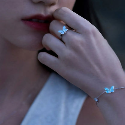 Bague - Papillon de minuit