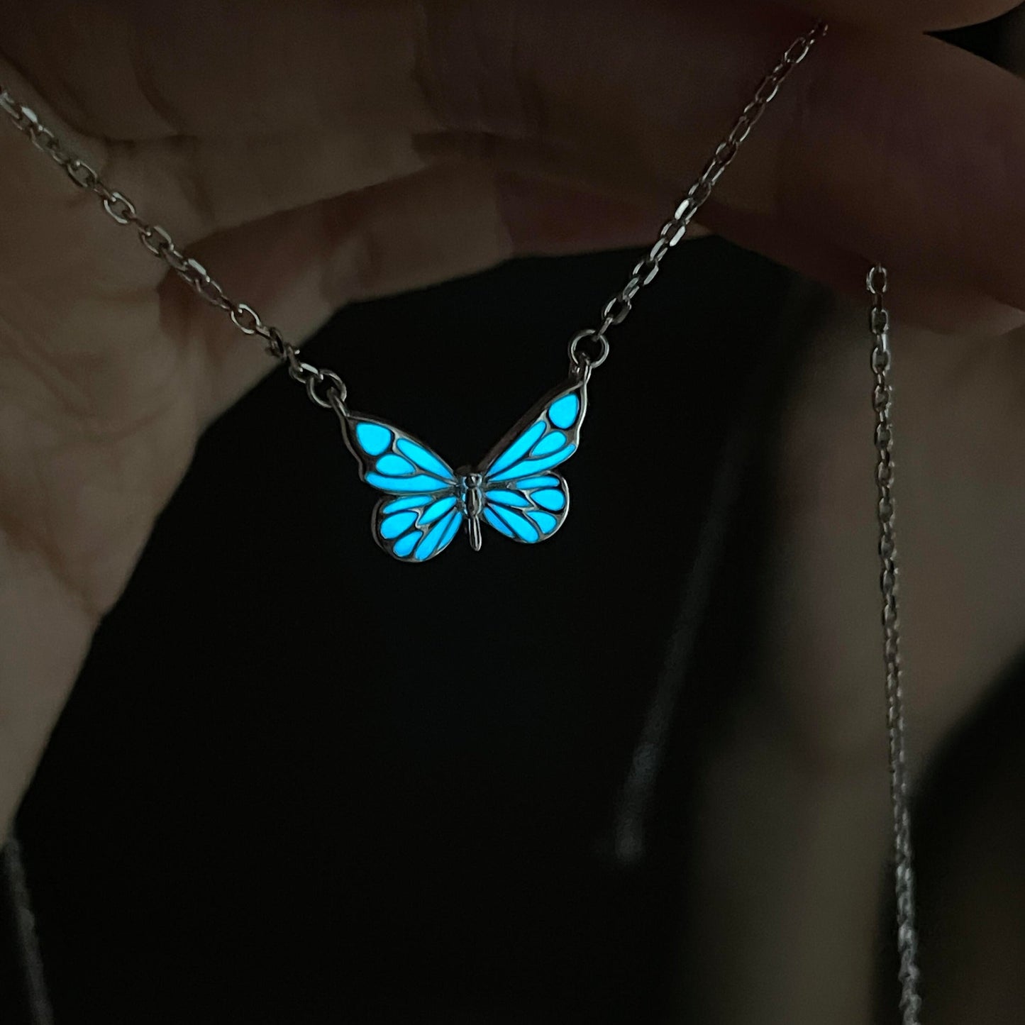 Collier - Papillon de minuit